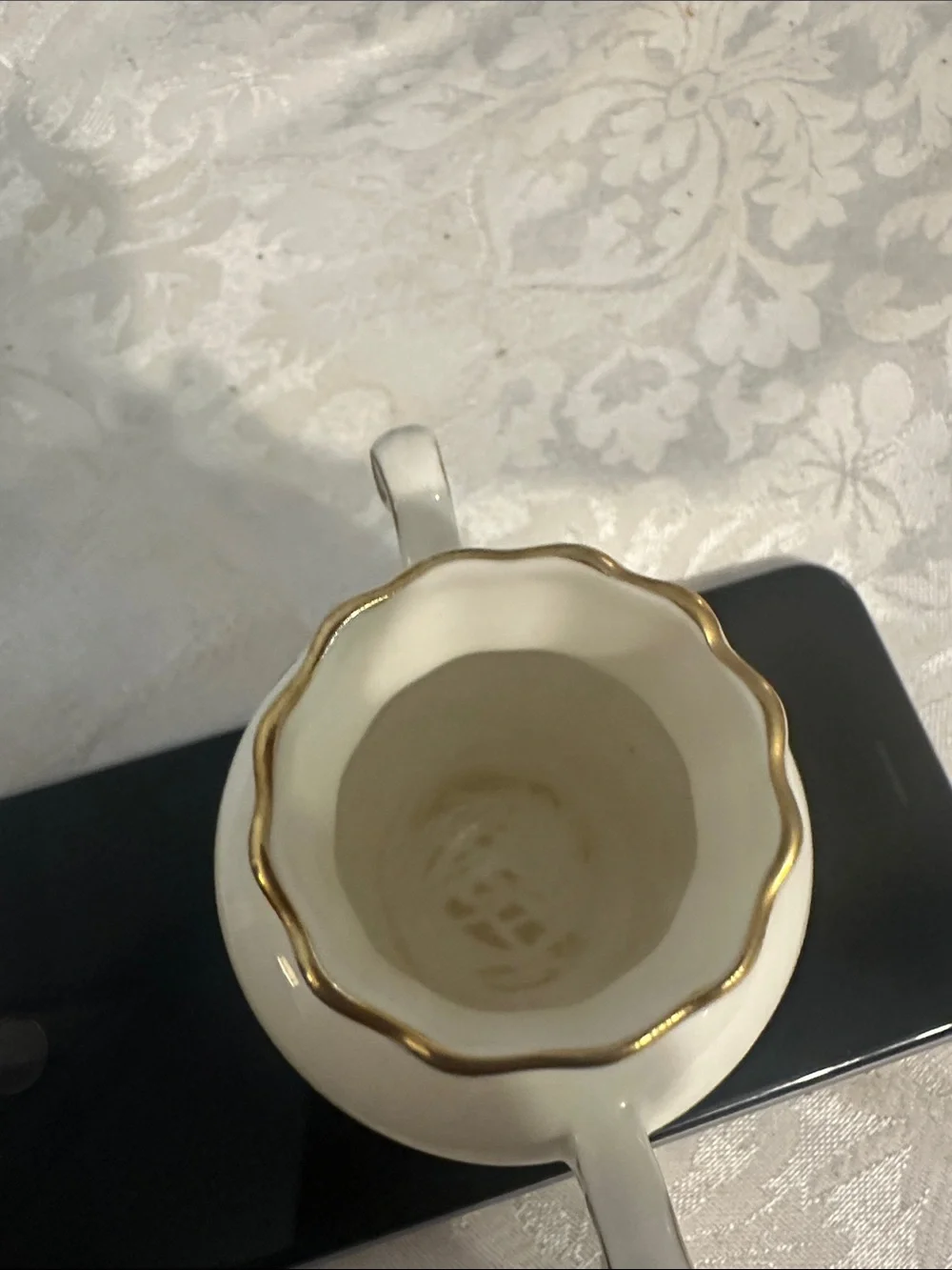 Vintage Bone China Miniature Vase